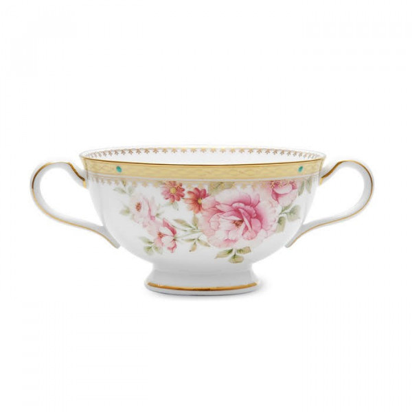Hertford Soup Cup With Handle - Noritake Hertford Soup Cup With Handle - Noritake