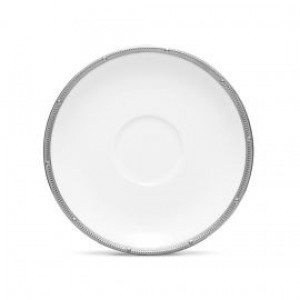 Rochelle Platinum Soup Saucer - Noritake 