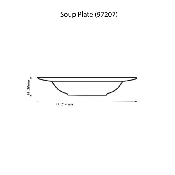 Hertford Soup Plate - Noritake - 4861/97207 Hertford Soup Plate - Noritake - 4861/97207