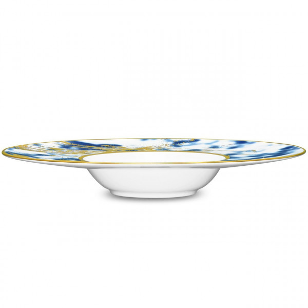 Jubilant Night Gold Wide Soup Plate - Noritake Jubilant Night Gold Wide Soup Plate - Noritake