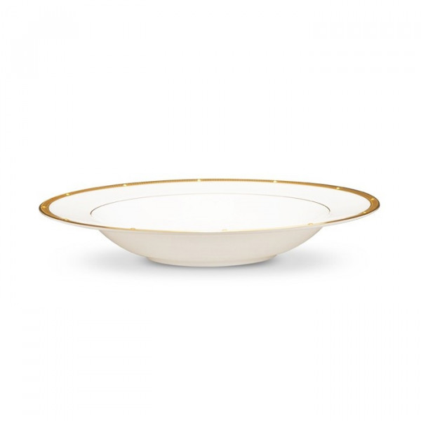 Rochelle Gold Soup Plate - Noritake - 4796/97207 Rochelle Gold Soup Plate - Noritake - 4796/97207