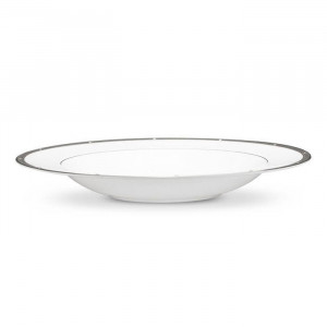 Rochelle Platinum Soup Plate - Noritake - 4795/97207