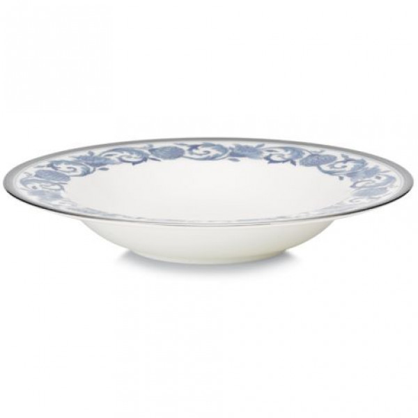 Sonnet In Blue Soup Plate - Noritake - 4893/97207 Sonnet In Blue Soup Plate - Noritake - 4893/97207