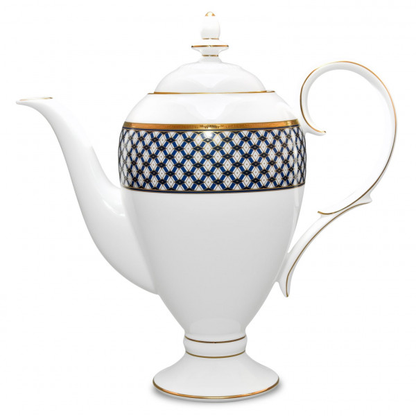 Blue Shire Coffee Pot - Noritake Blue Shire Coffee Pot - Noritake