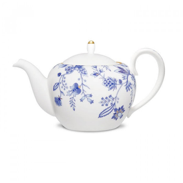 Blue Sorrentino Tea Pot - Noritake - 4562/50523 Blue Sorrentino Tea Pot - Noritake - 4562/50523