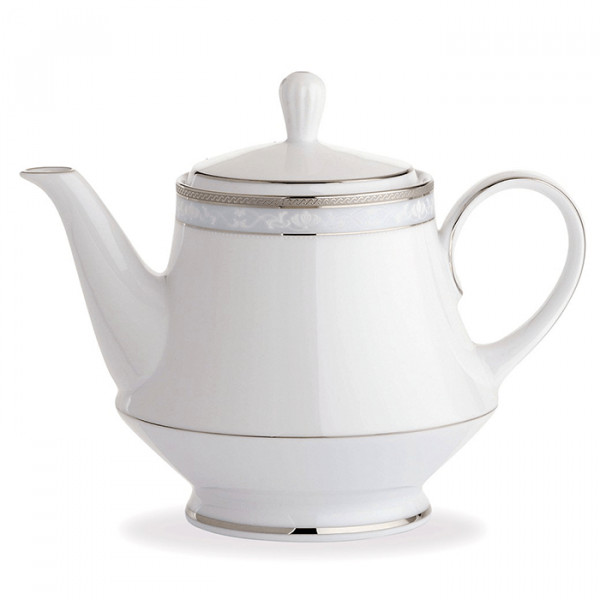 Hampshire Platinum Tea Pot - Noritake Hampshire Platinum Tea Pot - Noritake