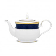 Odessa Cobalt Gold Tea Pot - Noritake 