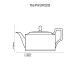 Odessa Platinum Tea Pot - Noritake 