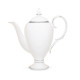Rochelle Platinum Coffee Pot - Noritake Rochelle Platinum Coffee Pot - Noritake