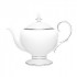 Rochelle Platinum Tea Pot - Noritake 