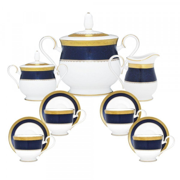 Odessa Cobalt Gold Tea Set Odessa Cobalt Gold Tea Set