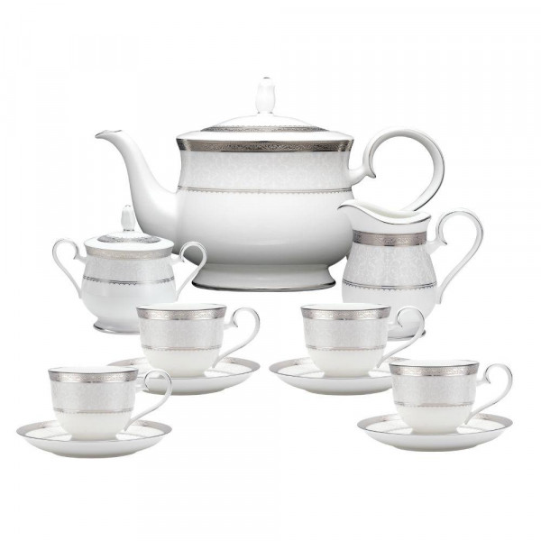 Odessa Platinum Tea Set Odessa Platinum Tea Set