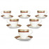 Ruby Coronet Tea set - 4825 - Noritake